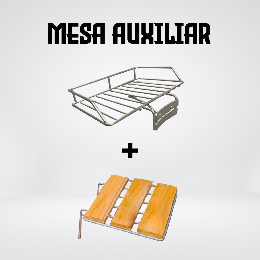 Mesa auxiliar + verdulera