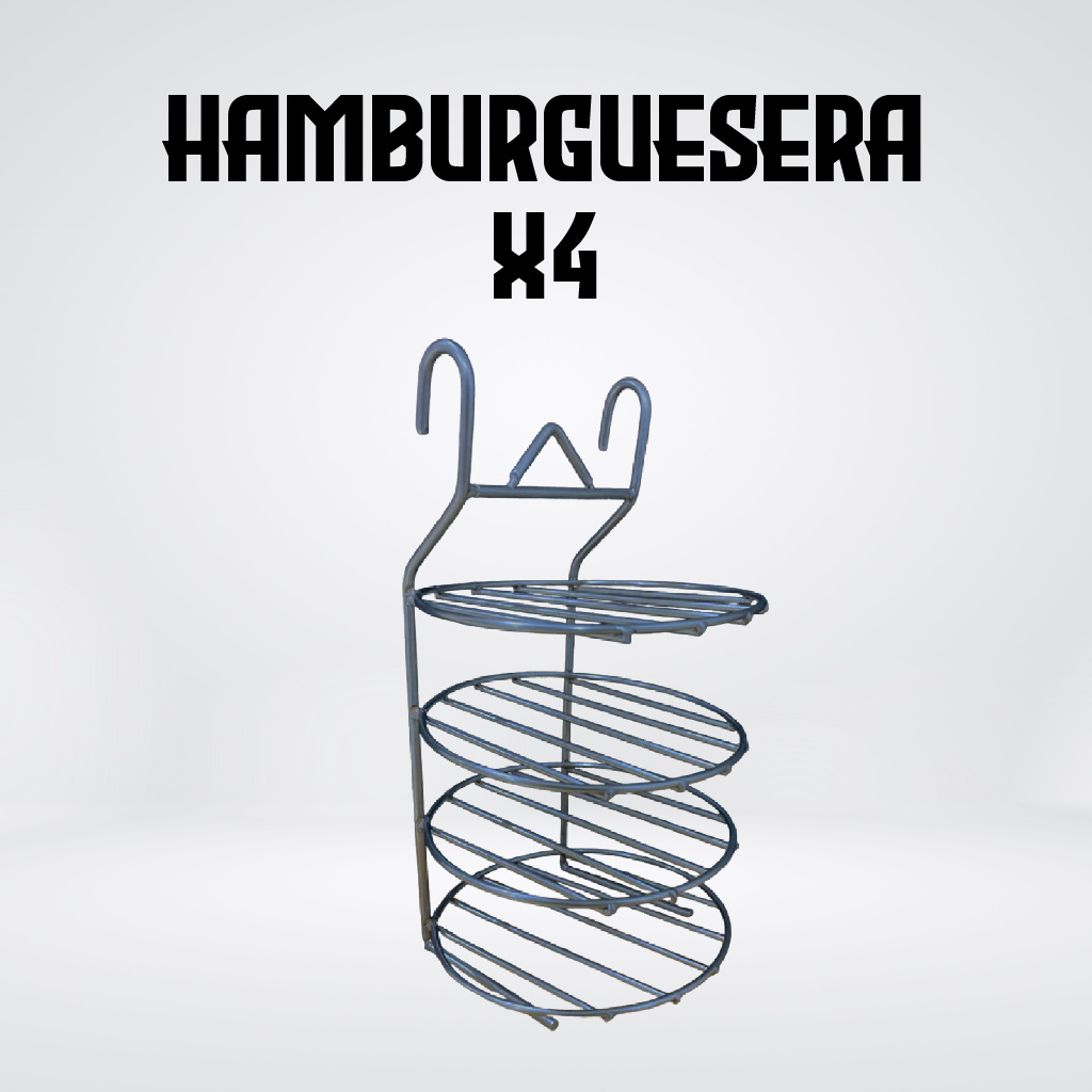 Hamburguesera x 4