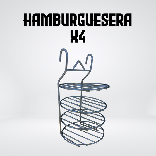 Hamburguesera x 4