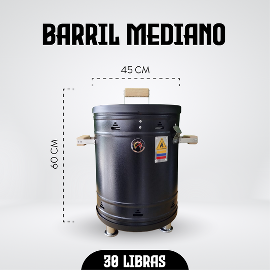 Barril Mediano Hierro